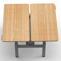 Adjustable Height Desk Hardware,Stand Up Height Adjustable Work Table Electric Sit Stand Desk Office Furniture Modern Iron