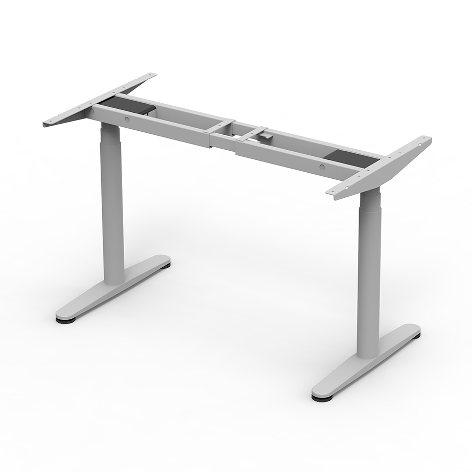 NT33-2DF3 Grey Ergonomic Adjustable Study Desk Adjustable