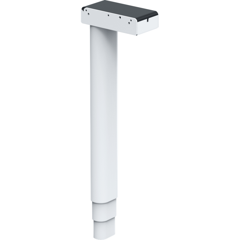 Pantalla de imagen principal de columna de escritorio de altura ajustable CRF3 de 3 secciones