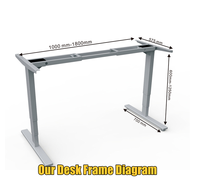 NT33-2AR3 sit stand desk adjustable desk a frame