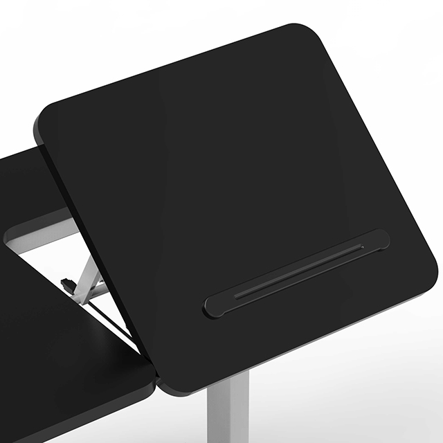 Fabricante, escritorio el&eacute;ctrico de pie Convertible moderno de Metal, mesa inclinable, escritorio de pie, escritorio inclinable de altura ajustable para oficina