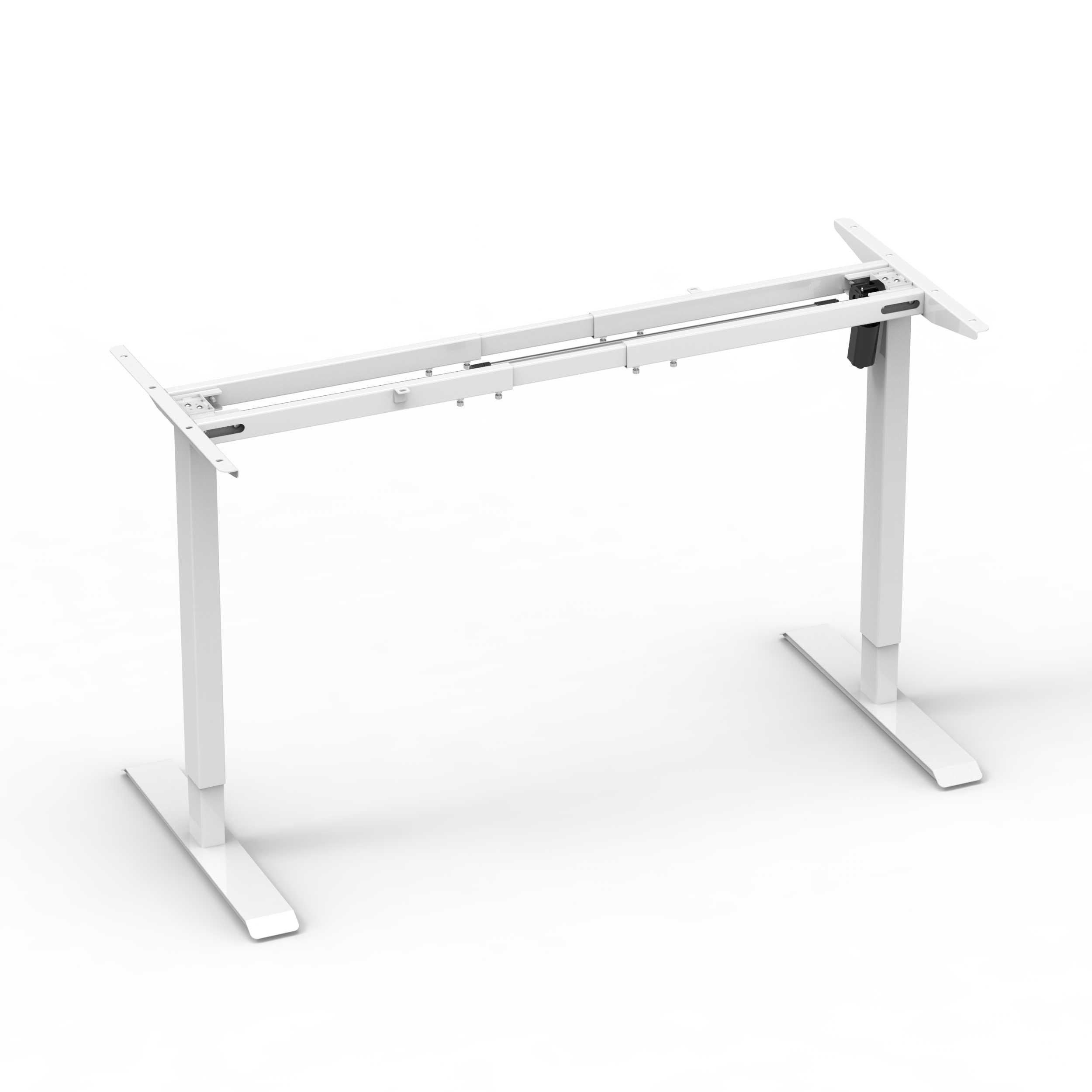 NT33-2SACRHF2(A) NATEDRIVE Zusammengebauter Stehschreibtisch mit einem H&ouml;henbereich von 690–1150 mm, vollst&auml;ndig anpassbar und gut f&uuml;r Ihre Gesundheit