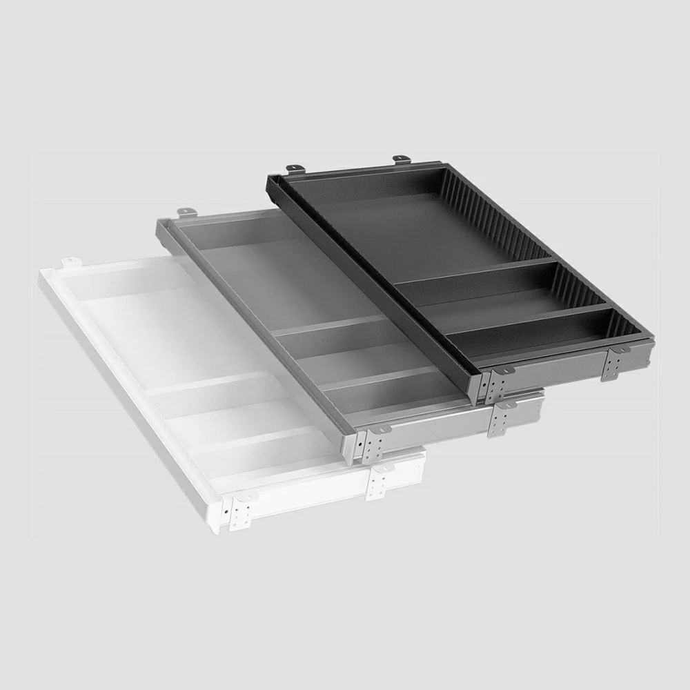 Opciones de color combinadas del caj&oacute;n de escritorio NATE HCT-B